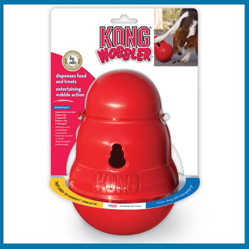 Kong Wobbler Futter Spielzeug Hund Snack Ball 20cm NEU eBay